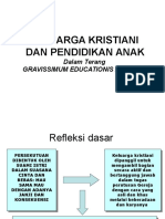 KELUARGA KRISTIANI Dan Pendidikan Iman Anak (GE 3)