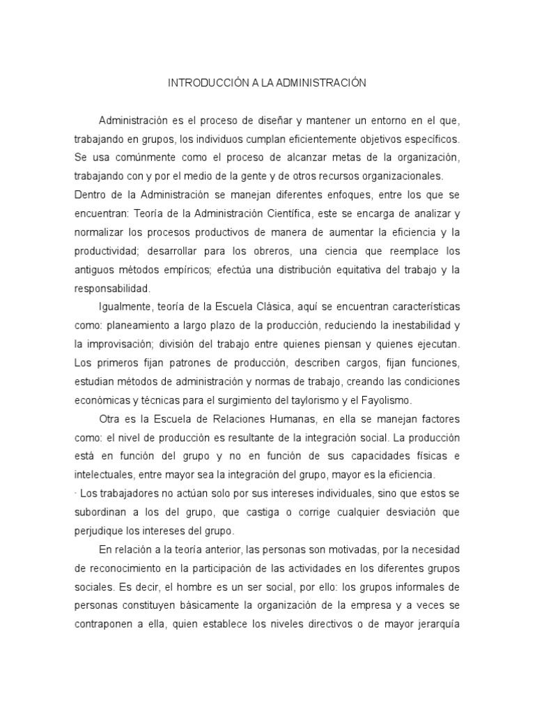 Introducción a La Administración2 Planificación