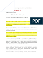 El Proceso Inmediato Como Respuesta A La Inseguridad Ciudadana