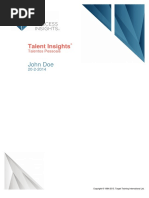 Talent Insights - Talentos Pessoais