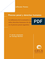 Proceso penal y derechos humanos por Jose Cafferata Nores