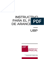 Instructivo Pago UBP