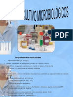 Clase de Medios de Cultivo Microbiologico