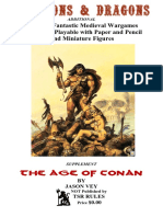 (Fan Made - AD&D) The Age of Conan