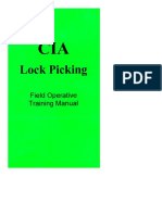 (eBook) CIA Lock Picking Manual