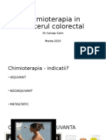 Chimioterapia in Cancerul Colorectal