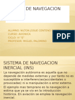 Sistema de Navegacion Inercial (INS)