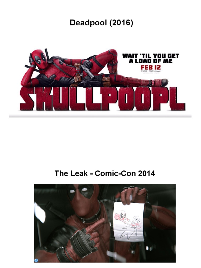 Deadpool movie cast and characters image