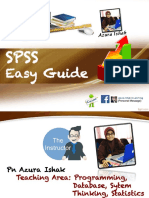 SPSS Training at FTSM - Day 1 PDF