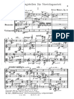 Webern - Op.9 - Six Bagatelles For String Quartet