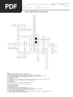 Human Reproduction Crossword Puzzle 1