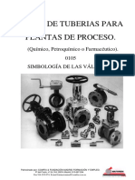 Curso de tuberías para plantas de proceso - 0105 Valvulas Simbologia