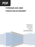 Impact of Foreign Aid on Pakistan