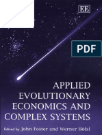 Foster - Applied Evolutionary Economics and Complex Systems