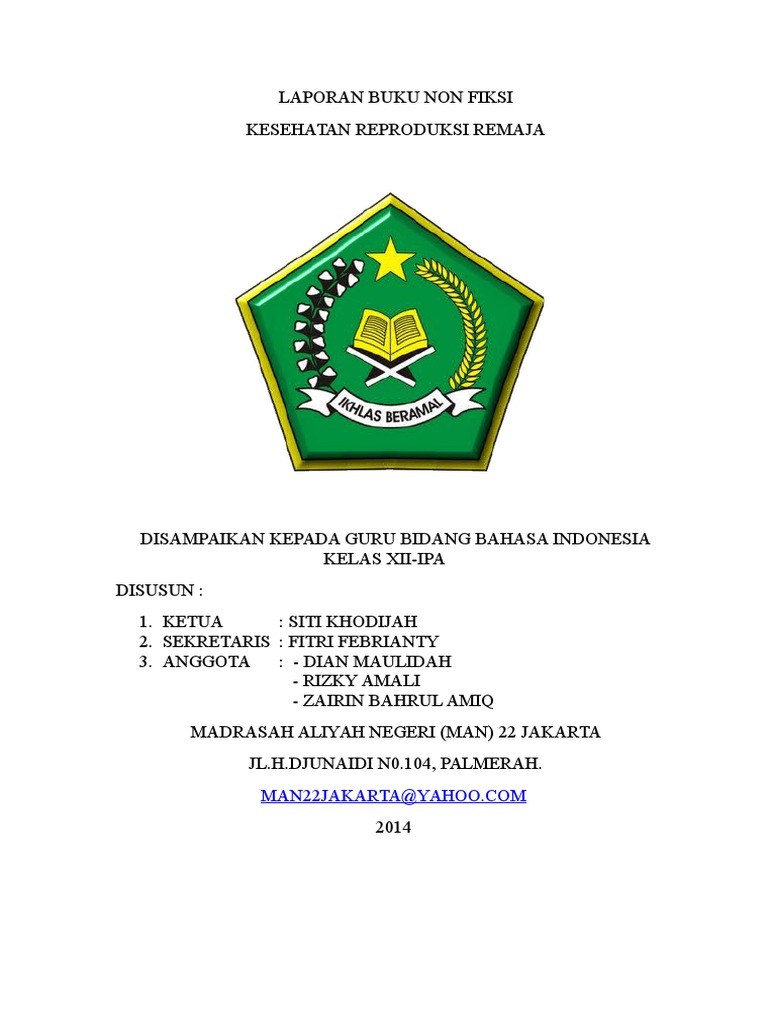 LAPORAN BUKU NON FIKSI.docx