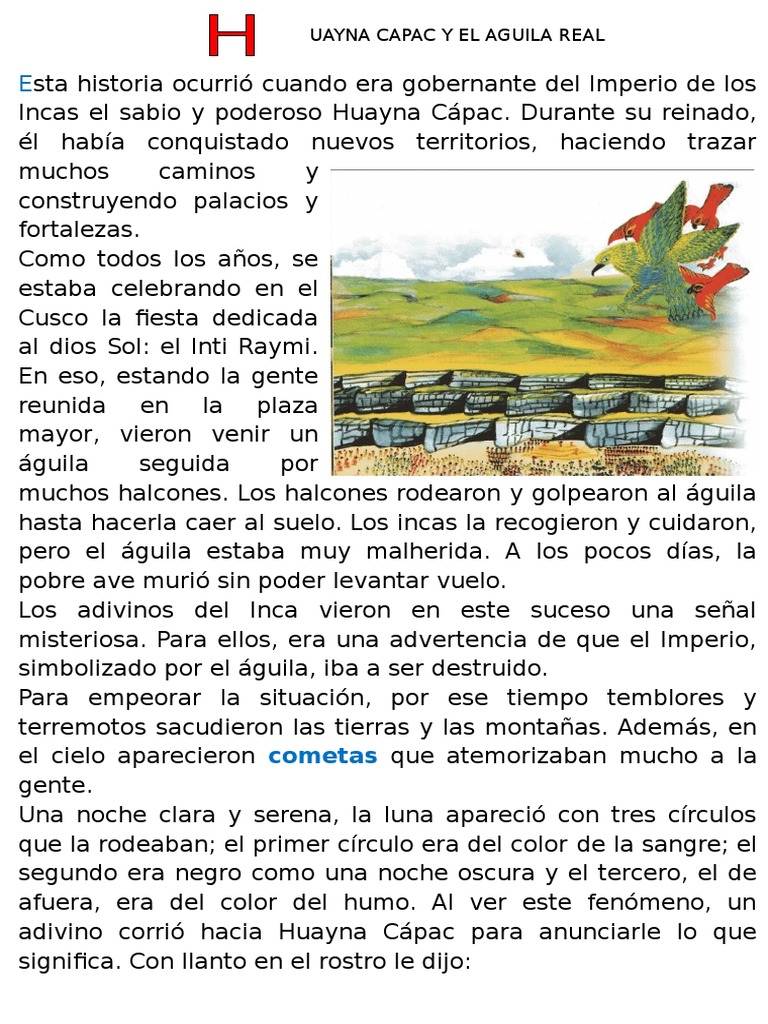 Huayna Capac y El Aguila Real | PDF | Imperio Inca