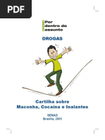 Cartilha Sobre Maconha Cocaina e Inalantes - SENAD
