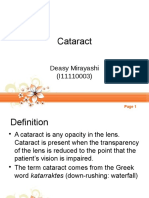 Cataract Not Fixed
