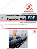 Soldadura por Explosión (EXW) Explosion Welding