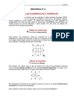 Ejercicios sobre cuadriculas y espirales - CORELDRAW