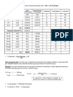 Ejemplo de Granulometría