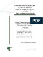 Analisis y Estudio Comparativo