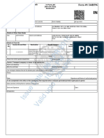 Form 49: I44B596: Government of Madhya Pradesh