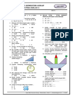 UKK Matematika Kls 1 PDF
