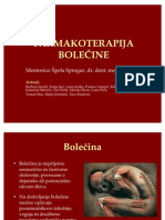 Farmakoterapija Bolečine