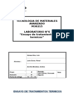 Ensayo de Tratamientos Termicos