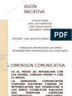 DIMENSION COMUNICATIVA Jose Funlan