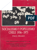 Drake, P., Socialismo y Populismo.