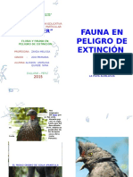 Animales y Plantas en Peligro de Extinción en El Perú