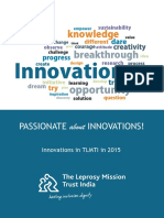 Passionate About Innovations -Innovations in Tlmti in 2015