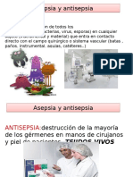 Asepsia y Antisepsia