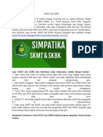 PANDUAN SKMT dan SKBK Simpatika