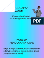 Pengucapan Awam