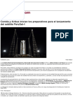 Conida y Airbus Inician Los Preparativos Para El Lanzamiento Del Satélite PeruSat-1 - Noticias Infodefensa América