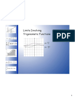 Limits Involving Trigonometic Functions: 5B Limits Trig Fns