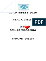 Sportsfest 2016 (Back View) WE Smi-Zamboanga