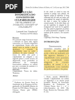 EVOLUÇÃO DOGMÁTICA DO CONCEITO DE CULPABILIDADE