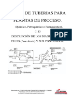 Curso de tuberías para plantas de proceso - 0113 Descripcion Diagramas de Flujo