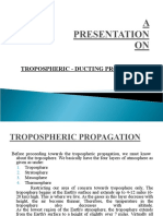 Tropospheric - Ducting Propagation