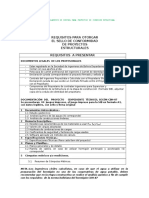 Requisitos y Anexos Visado de Proyecto Esctructural para Web (Nueva V - 08-06-2012) P