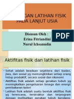 Bimbingan Latihan Fisik Lansia