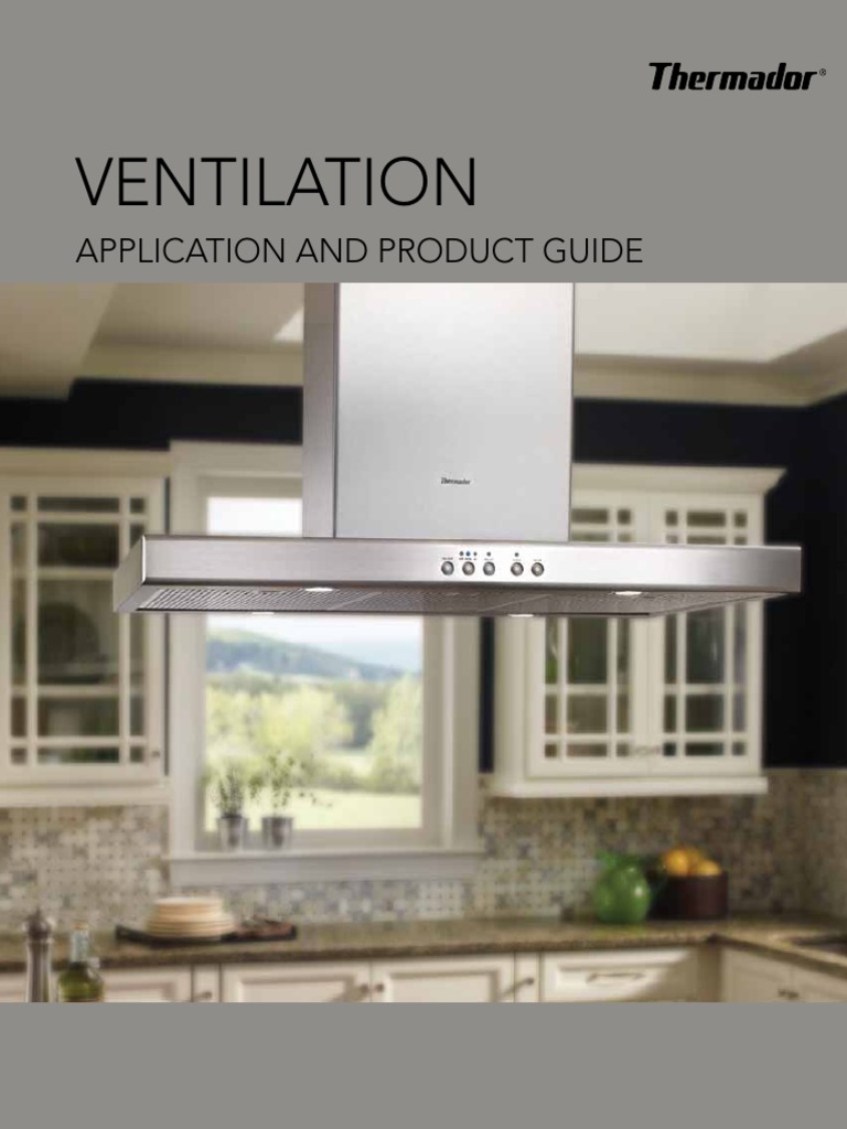 Thermador Vent Guide Duct (Flow) Ventilation (Architecture)