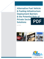 Alternative Fuel Vehicle & Fueling Infrastructure Deployment Barriers & The Potential Role of Private Sector Financial Solutions
