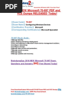 Download 2016-LatestMicrosoft 70-697 VCE Files 84q Share by Oscar Gray SN308094877 doc pdf