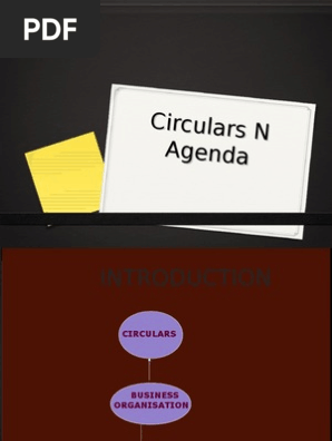 Circular&Agenda