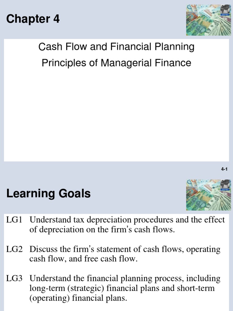 04 Chapter 4 Cash Flow Financial Planning PDF Cash Flow Statement